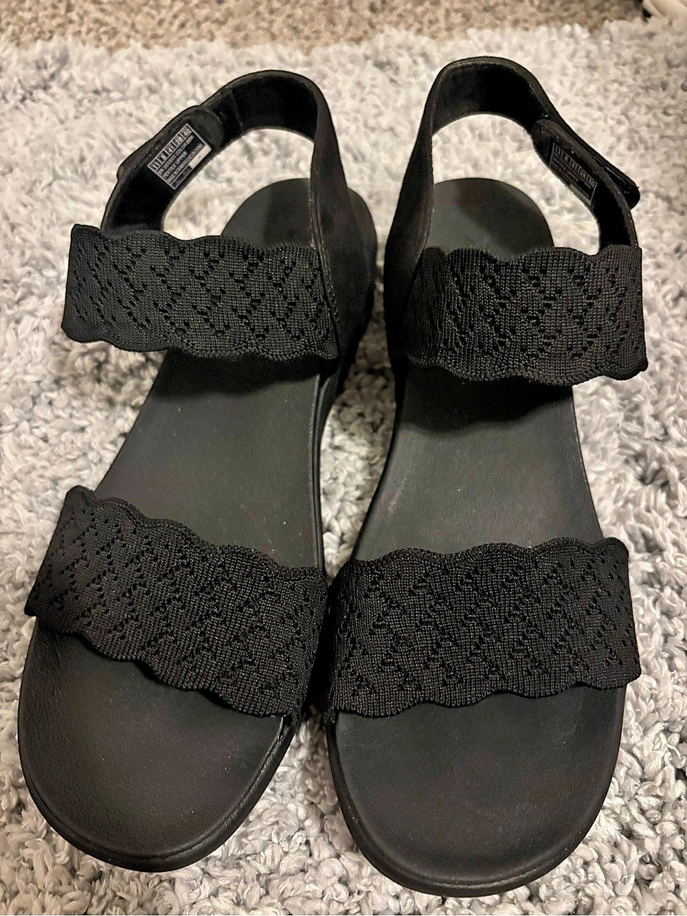 Skechers On-The-Go 600 Brilliancy Black Sandals US 8